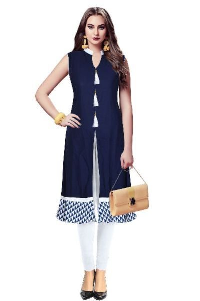 Tipsy Kurti 133 Blue A.