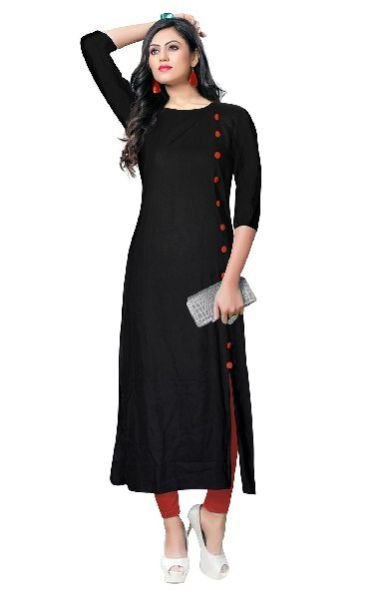 Tipsy Kurti 141 Black A.