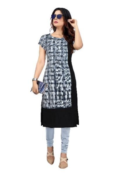 Tipsy kurti 161 Black A.