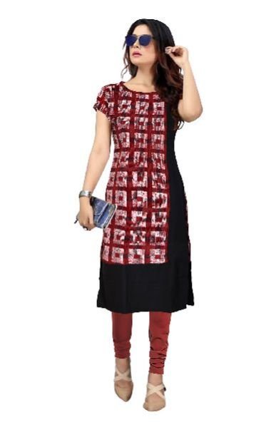 Tipsy kurti 162 maroon A.
