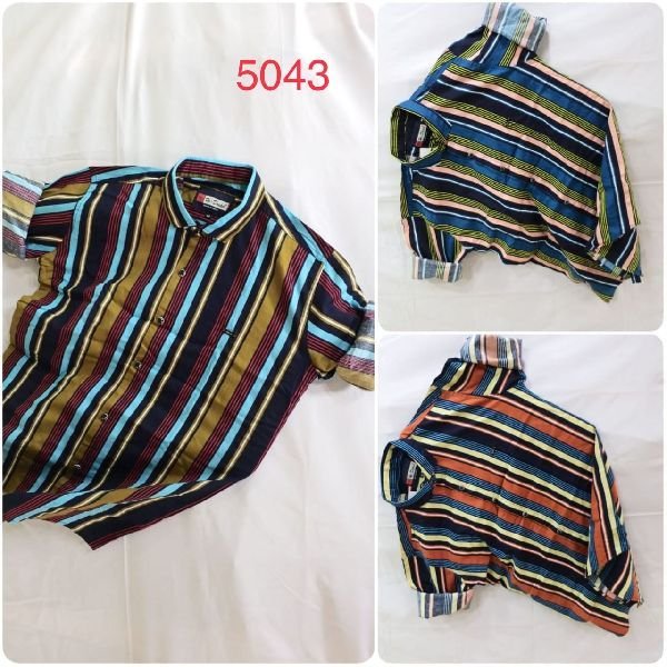 5043 Mens Striped Shirt