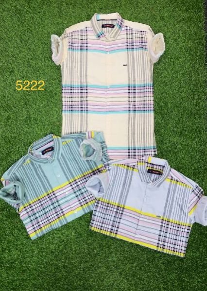 5222 Mens Striped Shirt