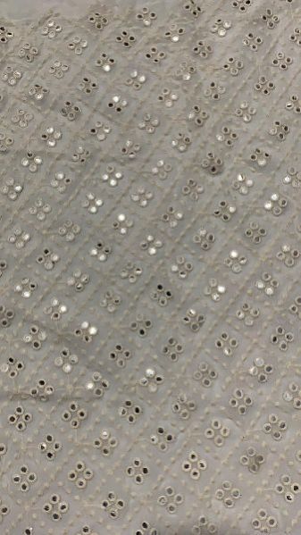 Dyeable Embroidery Fabric 02