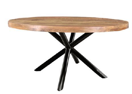 2102 Mango Wood Brown Dining Table