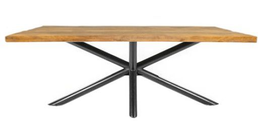 2103 Mango Wood Brown Dining Table