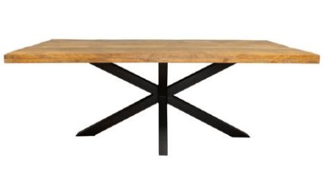 2106 Mango Wood Brown Dining Table