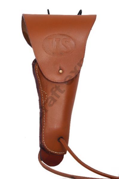 Tan Brown M1 Army Colt Leather Holster