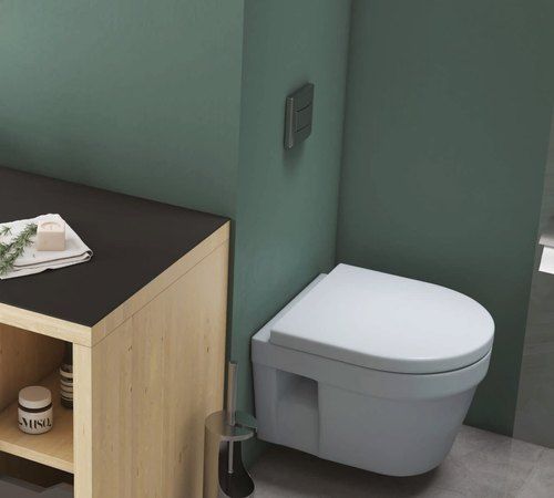 Mount Pearl Rimless Wall Hung Closet