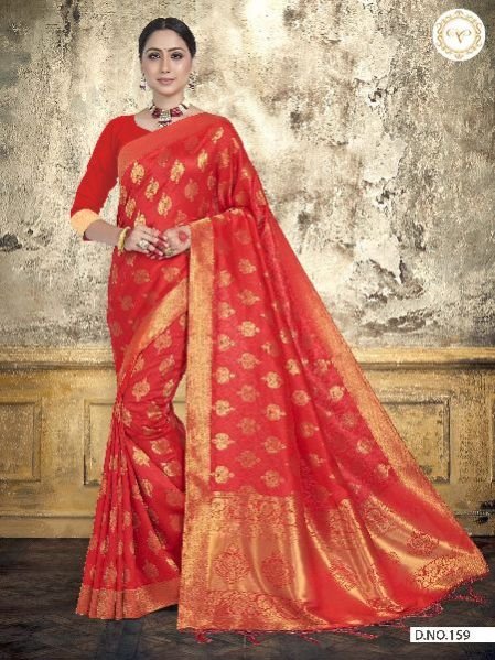 159-A Kanjivaram Silk 1 Saree