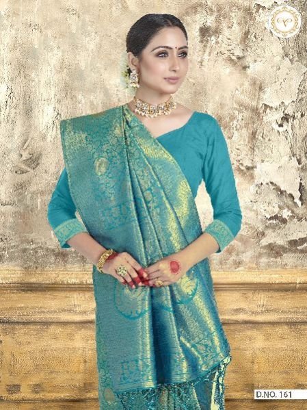 161-D Kanjivaram Silk 1 Saree