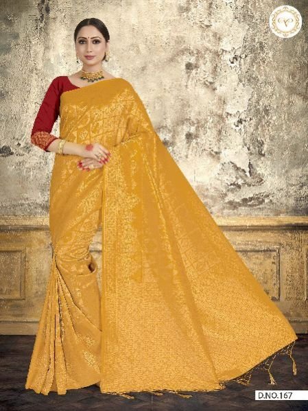 167-A Kanjivaram Silk 1 Saree