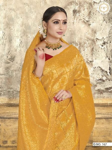 167-D Kanjivaram Silk 1 Saree
