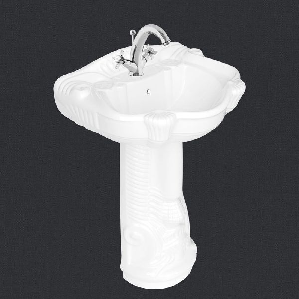 Majestic Pedestal Wash Basin