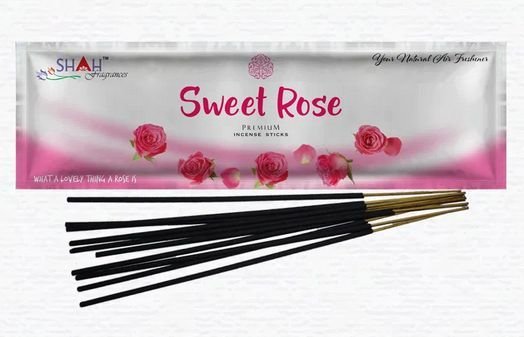 30 Grams Sweet Rose Pouch Incense Sticks