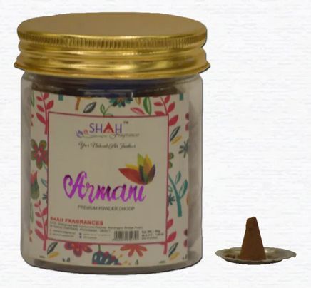 50 Grams Armani Premium Powder Dhoop Cone