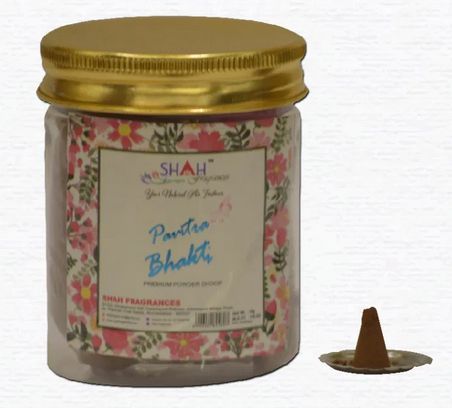50 Grams Pavitra Bhakti Premium Powder Dhoop Cone
