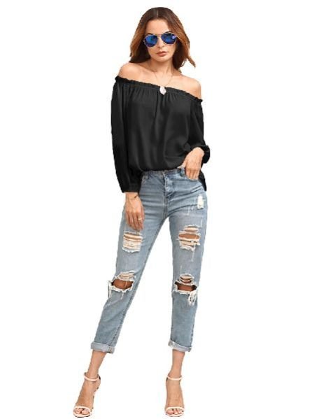 Black Tipsy 91 Top