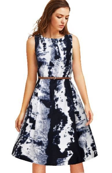 Black Vivo Designer Dress