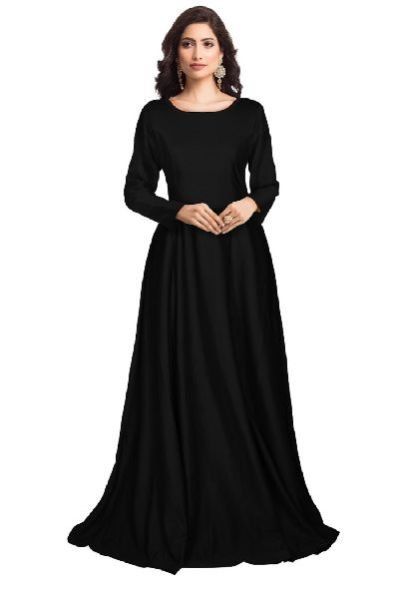 Black Zorba 101 Designer Gown