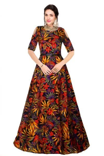 Black Zorba 8061 Designer Gown