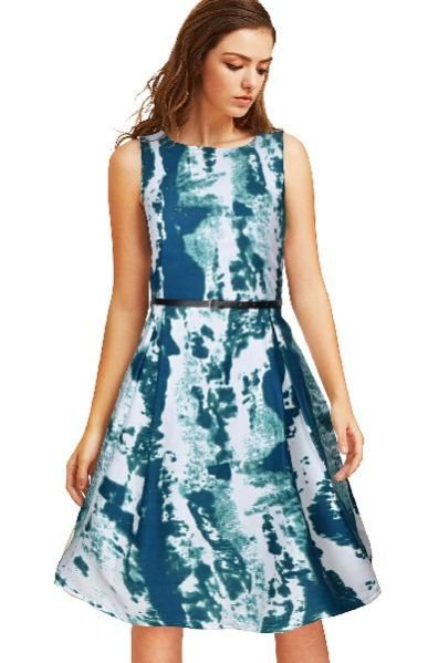 Green Vivo Designer Dress