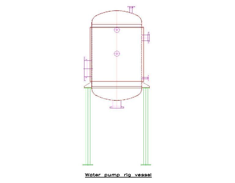 Water Pump Rig Vessel