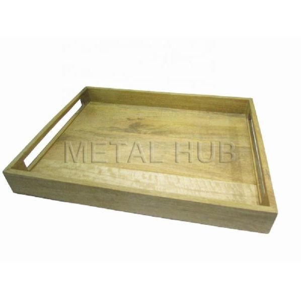 MH-9539 Wood Rectangular Tray