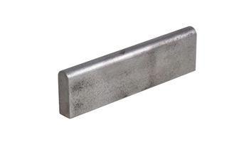 One Side Radius Flat Bright Bar