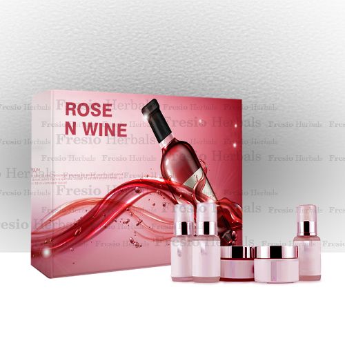 Rose & Wine Facial Kit