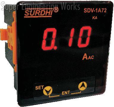 SDV-1A72 Single Phase Digital Ammeter