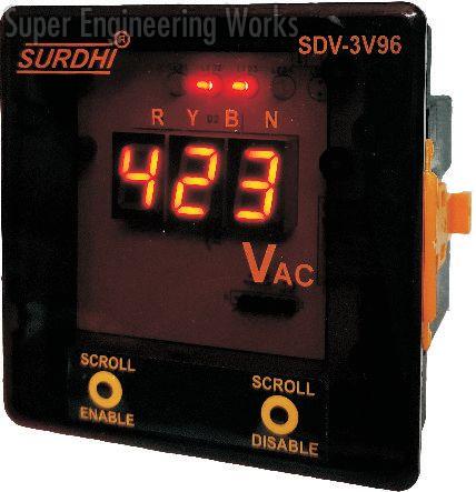 SDV-3V96 Three Phase Digital Voltmeter