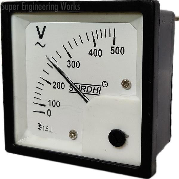 SR-72V for 72X72 Sq.mm Analogue Voltmeter