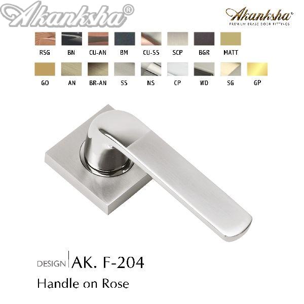 F-204 Brass Door Handle