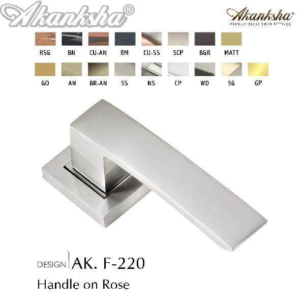 F-220 Brass Door Handle
