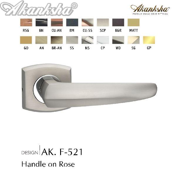 F-521 Brass Door Handle