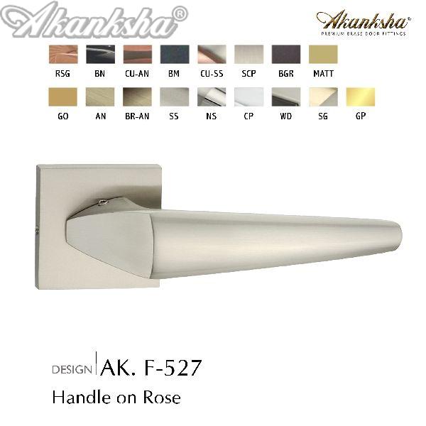 F-527 Brass Door Handle