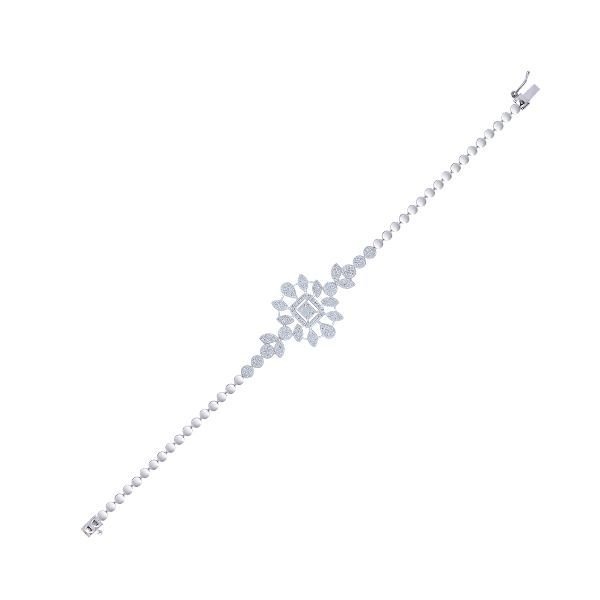 BLNS-247-M Diamond Pressure Bracelet