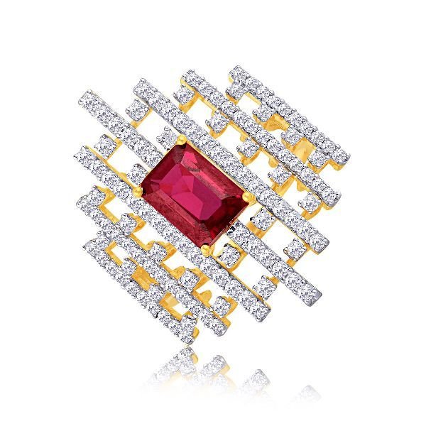 RL-07674 Cocktail Diamond Ring