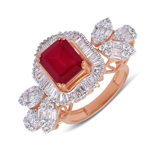 RL-08985-M Cocktail Diamond Ring