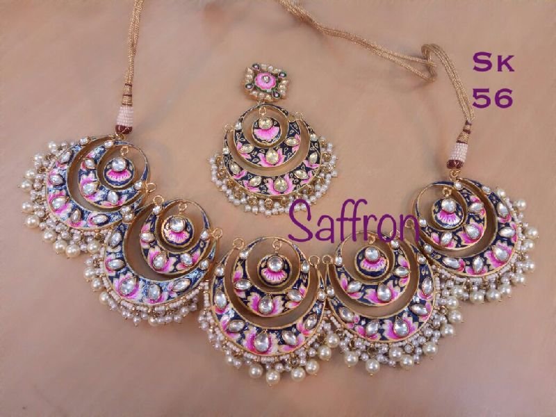 Hasinas Pink Meenakari Set SK 0056