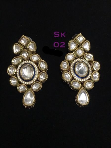 Olivia Kundan Earrings SK 0002