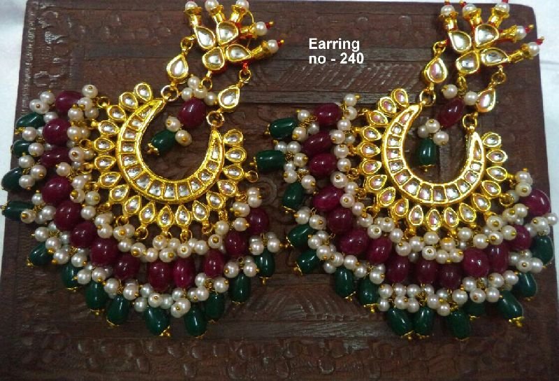 Reshma kundan Earring SK 0012