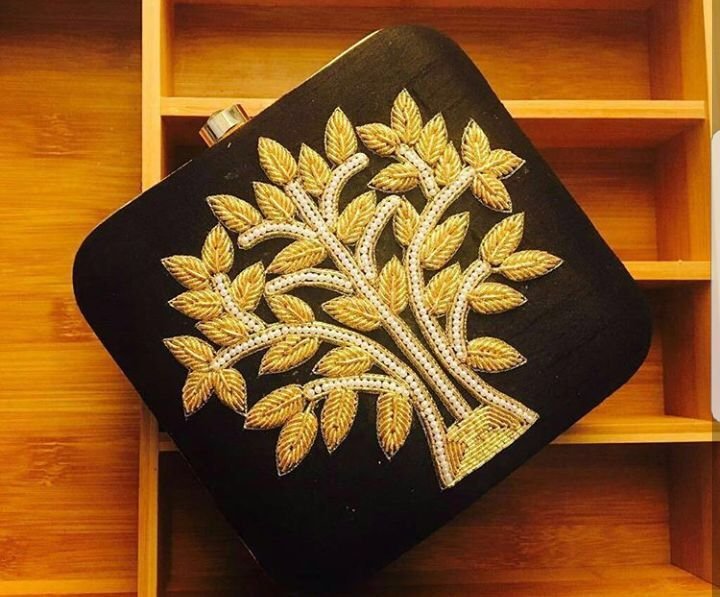 Tullika Black Clutch SK 0561