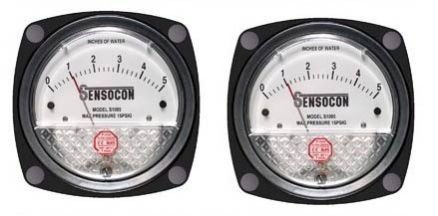 Front Mount Pressure Gauge