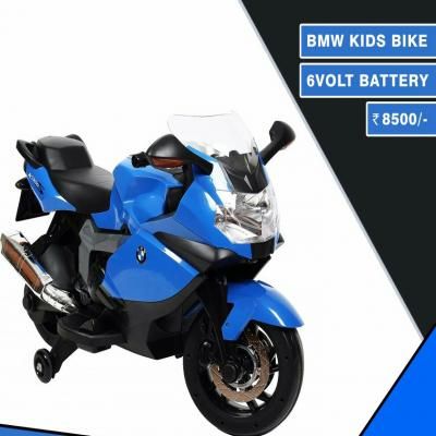 Blue BMW Kids Bike