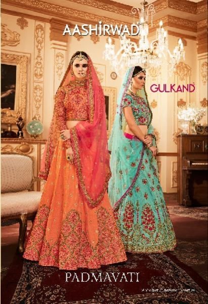Aashirwad Creation Padmavati Silk Lehenga