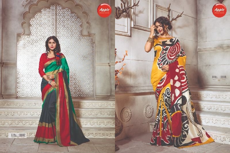 APPLE Hits of womaniya vol 4 Bhagalpuri Sarees Catalog