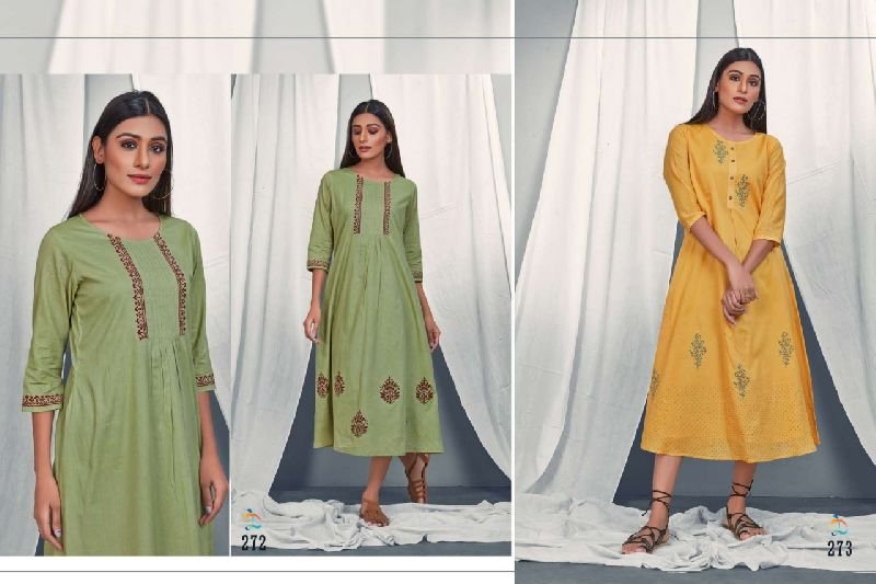 Dovi Fashion Olivia Bio Wash Cotton Kurti