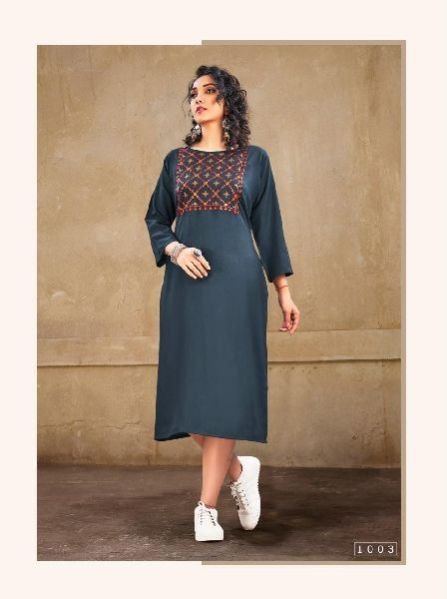 Joganiya Jackpot Rayon Kurti
