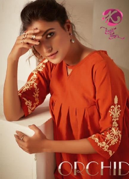 Kurti Times Orchid viscose Tops Catalog